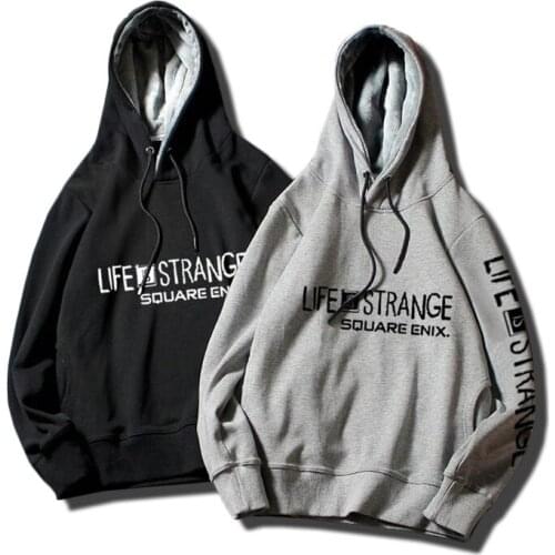 Life is strange Hoodies Fashion Long Sleeve Pullovers Hoodies Sweatshirts Autumn Winter Keep Warm Fleece Hoodies Life is strange