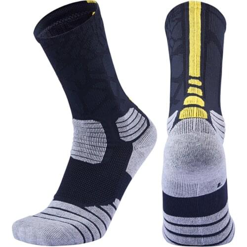 High quality new men outdoor sports basketball socks mens cycling socks compression socks mens cotton socks