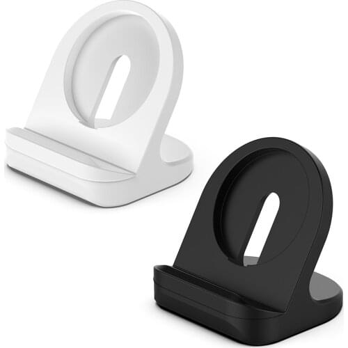 Silicone Charge Stand Holder Station Dock for Apple Watch Series 1/2/3 42mm 38mm Charger Cable For iWatch Drop Shipping