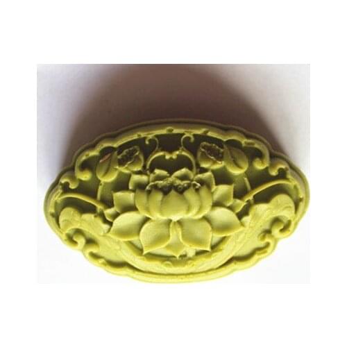 Silicone mold lotus flower pattern handmade rectangle soap mold Chocolate Fondant cake mould Baking mold DIY tools