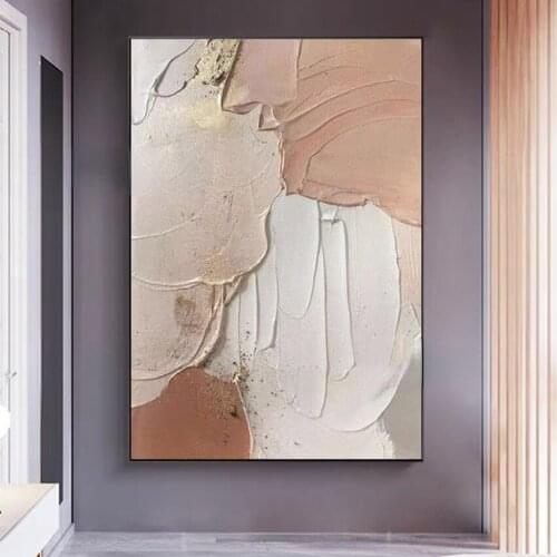 Modern Abstract Texture Acrylic Canvas Paintings Wall Decor Picture Art 100% Hand-painted Latest Design Oil Painting Free Ship