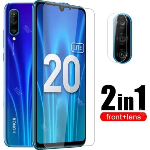 2in1 protective glass for huawei honor 20 lite 20 light camera lens screen protector on huwei honer 20lite 6.15 protective film