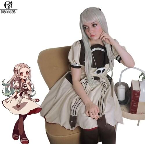 ROLECOS Toilet-bound Hanako-kun Yashiro Nene Cosplay Costume Jibaku Shounen Hanako-kun Anime Cosplay Women Costume Lolita Dress