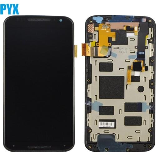 For Motorola Moto X2 Xt1092 Xt1095 Xt1097 LCD Display Touch Screen Phone Digitizer Assembly with Frame