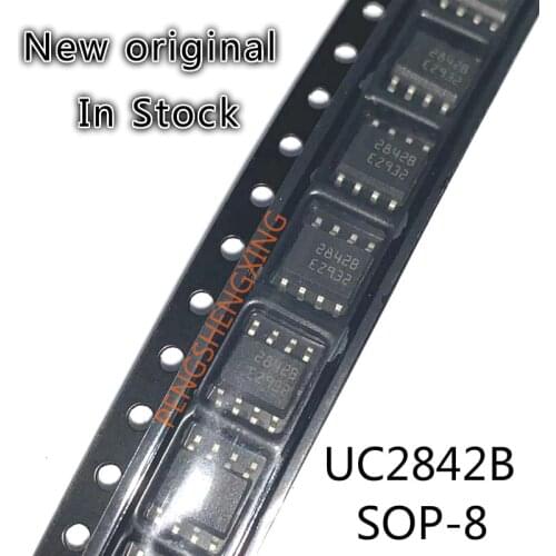 10PCS/LOT 2842B UC2842 UC2842B SOP8 UC2842BD1R2G New original spot hot sale