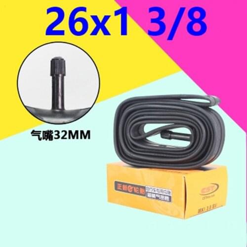 Bicycle Bike Accessories 26x1 3/8 Inner Camera 26 Inch Inner Tube 26*1 3/8 Inner Tire