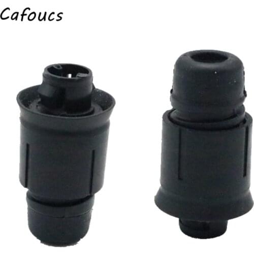 Cafoucs Adjustable Stop Bonnet Buffer Tail Gate Block Limit Block Car Trunk Rubber Pier Cushion For Peugeot 508