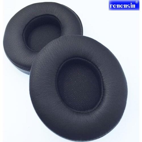 Black ear pad headphone Earpad foam cushions cover For Monster Beats By Dr Dre Solo 2 Solo 2.0 wired Headphones