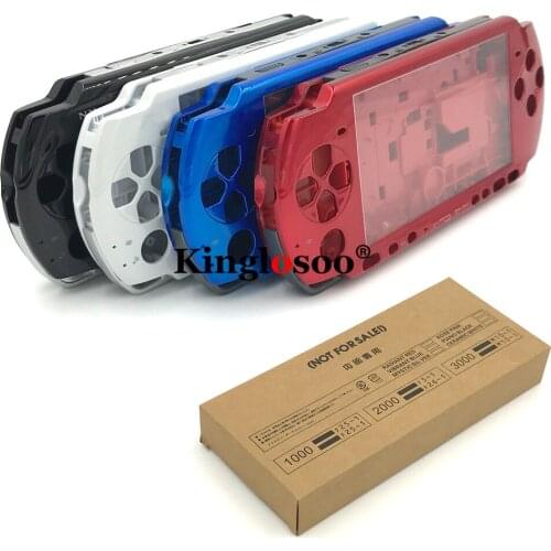 Best quality shells replacement kit for PSP3000 PSP 3000 game console shell case housing with buttons
