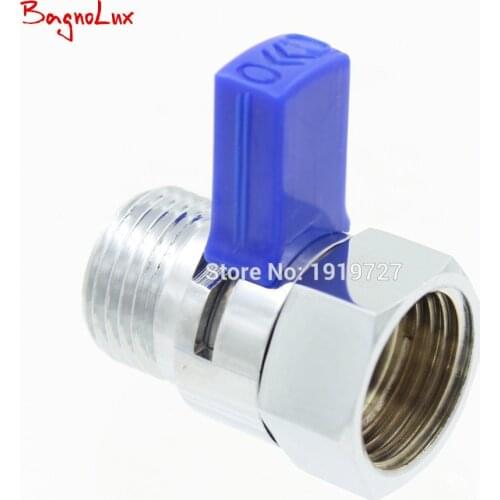 Wholesale Promotional Bathroom Polished Chrome Shower Head Shut-Off Valve Hand Shower Pressure Quick Brass with Metal Handle