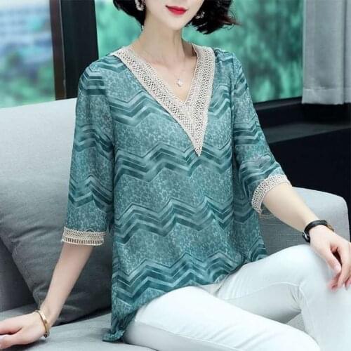 Fashion Woman Blouses 2021 Spring half Sleeve Women Shirts floral Blouse Shirt Office Work Wear Womens Tops And Blouses