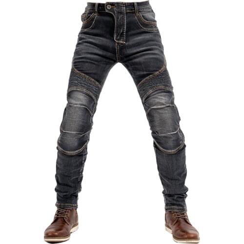 New high-quality with knee Kevlar MOTO pants Aramid motorcycle elastic jeans riding knight pants racing trousers