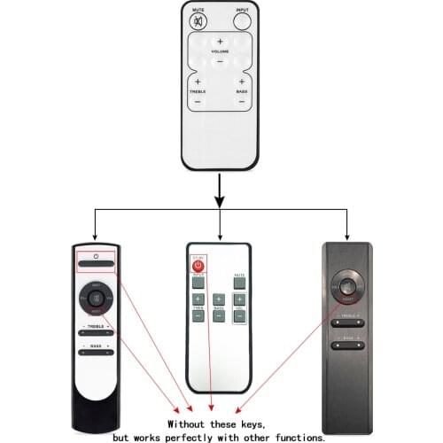 New Remote Control For Microlab R7121 Solo 6c 7c 8c 9c Sound Speaker System Product 1c 2C 3C 4C 5C RA093 RC071 R7102