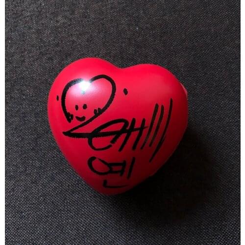 Hand signed Gfriend Ye Rin autographed concert ball heart ball K-POP 112019