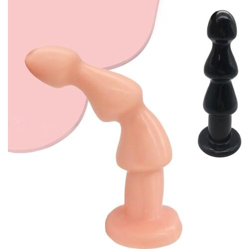 Pagoda Silicone Anal plug Butt Plug Prostate Massager Dildo Anus Dilator Big Dildo Butt Massage Man Maturbator with Suction Cup