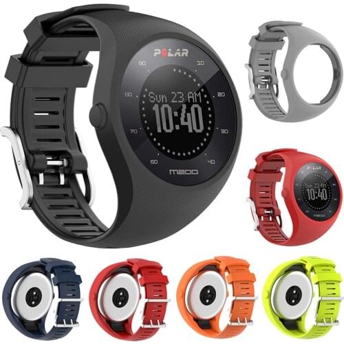 Silicone Strap For Polar M200 GPS Sports Smartwatch Wristband Accessories Replacement Watchband for Polar M200