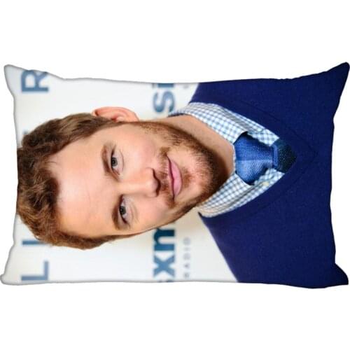 High Quality Custom Chris Pratt Pillowcase 45x35cm(One Side) Rectangle Zipper Print Throw Pillowcase Cover