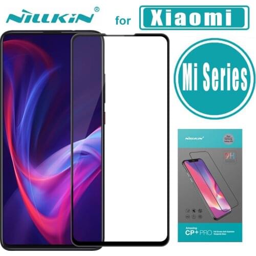 Nillkin for Xiaomi Mi 9T 9T Pro Mi A3 CC9 Mix3 Poco F1 Tempered Glass Screen Protector Full Cover Glass