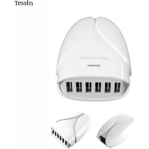 INGMAYA USB Charger 30W 6 Port Quick Charge For iPhone 4S 5S 5 6 6S 7 Plus Samsung Huawei ZTE Sony LG Mi Mp3 Mp4 AC Adapter