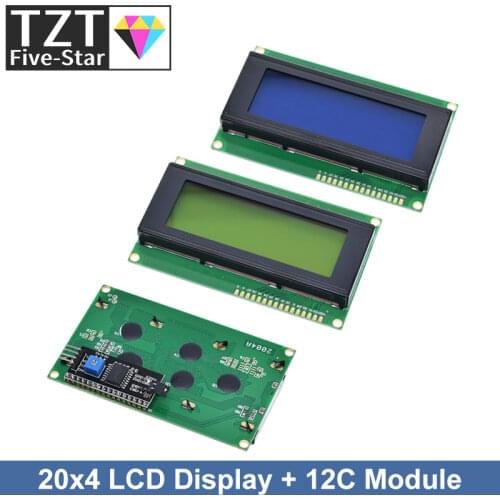LCD2004+I2C 2004 20x4 2004A Blue/Green screen HD44780 Character LCD /w IIC/I2C Serial Interface Adapter Module For Arduino