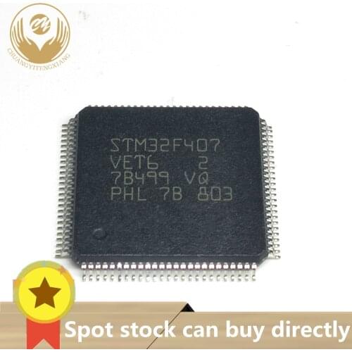 1PCS STM32F407VET6 STM32F407 LQFP100