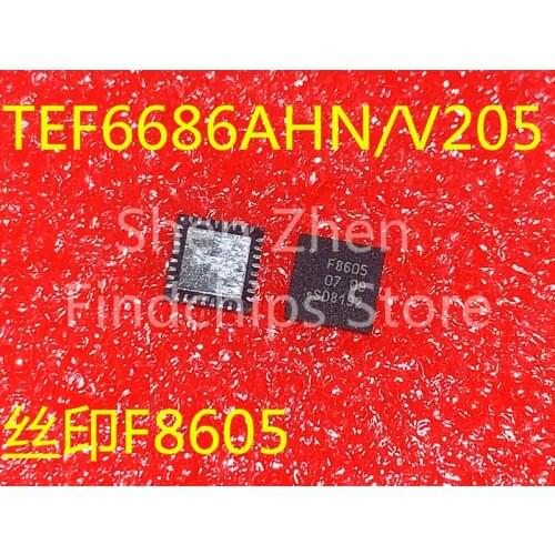 100% New&Original In Stock TEF6686AHN/V205 F8605 QFN
