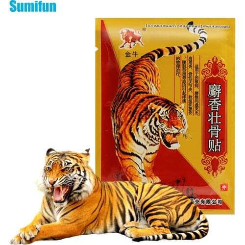 8bags Hot Tiger Balm Effective Joint Analgesic Stickers Arthritis Rheumatoid Pain Relief Patches Muscle Sprain Plasters C2213