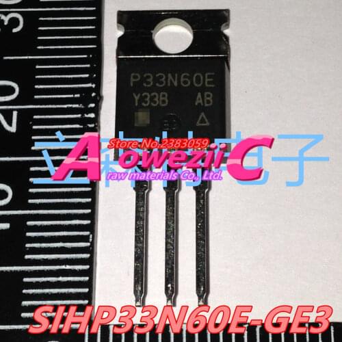 Aoweziic 2015+ 100% new imported original SIHP33N60E-GE3 SIHG33N60E P33N60E TO-220 Field effect transistor 33A 600V triode