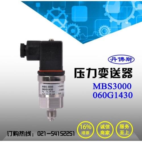 Denver Pressure Transmitter MBS3000 060G1430 Denver Industrial Pressure Sensor 0-25bar