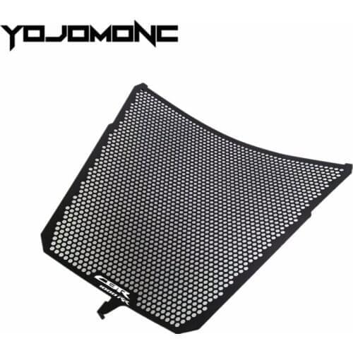 Para honda cbr1000rr cbr 1000 rr cbr 1000rr 2017 2018 2019 motocicleta grade de radiador capa guarda aço inoxidável proteção