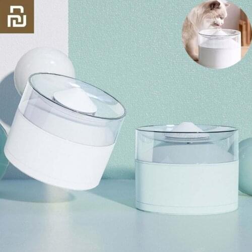 Youpin Cat Water Fountain Dog Drink Bowl Active Carbon Filter Automatic Pet Drinking Electric Dispenser Bowls Cats Drinker USB P
