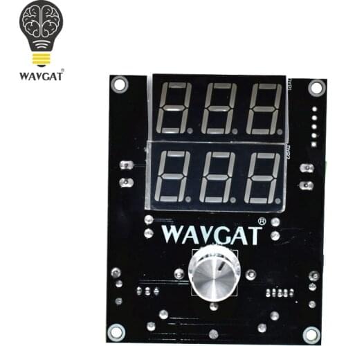 WAVGAT DC-DC Digital Voltage Regulator Buck Step Down Power Supply Module 5-36V to 1.3-32V High Voltage Power Supply VHM-100