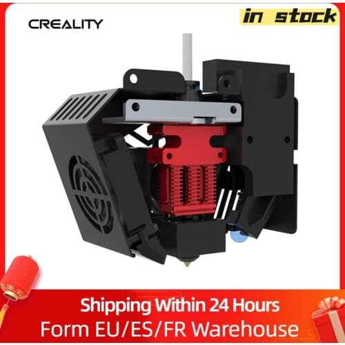 Creality 3D Assembled Extruder Hotend Kit with 0.4mm Nozzle Aluminum Heating Block 100K Ohm Thermistor 24V for Creality CR-6 SE