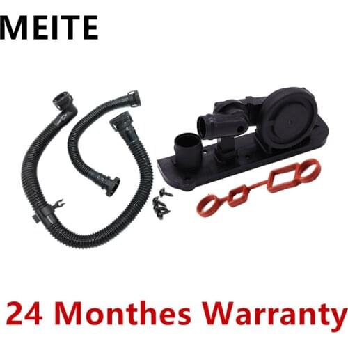 Crankcase Vent Valve PCV Hose Control Valve Gasket Set For Audi A1 A3 A4 For VW Jetta Golf Passat Polo Eos 06F103483E 06F129101R