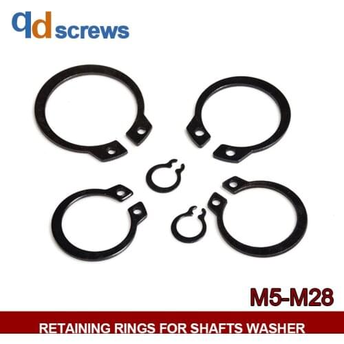 M5M6M7M8M9M10-M28 Shaft retaining Snap ring clip washer Retaining Rings For Shafts DIN471