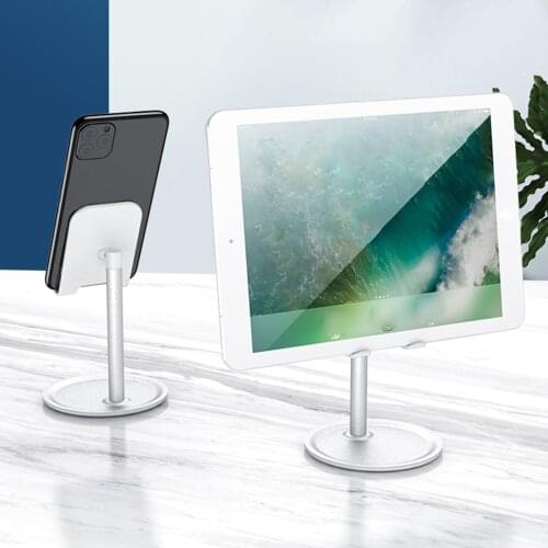 Metal Desktop Phone Tablet Holder Table Cell Foldable Extend Support Desk Adjustable Mobile Phone Holder Stand For iPhone iPad
