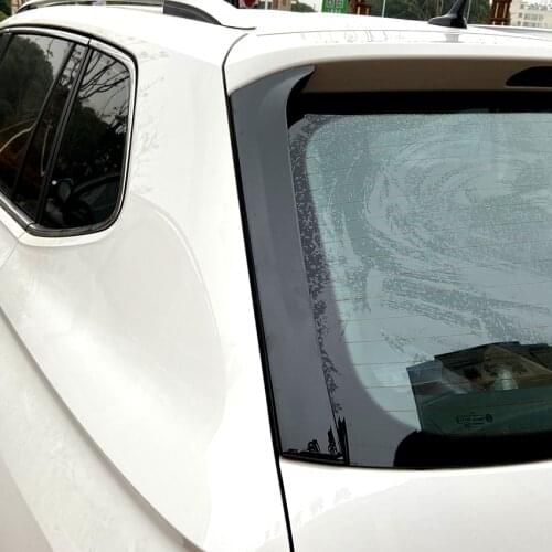 For Volkswagen Tiguan MK2 2017+ Rear Wing Side Spoiler Flag Stickers Trim Cover Accessories Car Styling