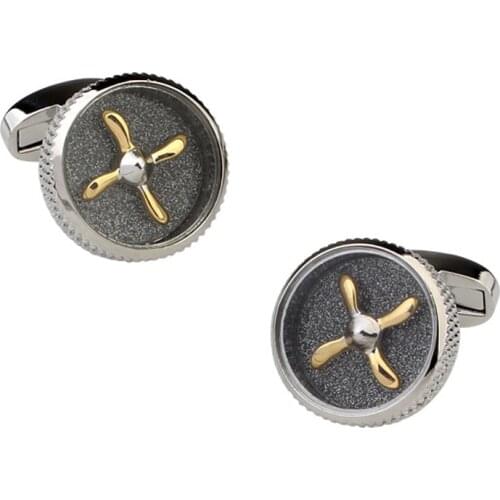 New High-end CUFFLINKS Mens Business Meeting French Shirt Accessories Pointer Rotation Cuff Links Luxury Jewelry Gifts