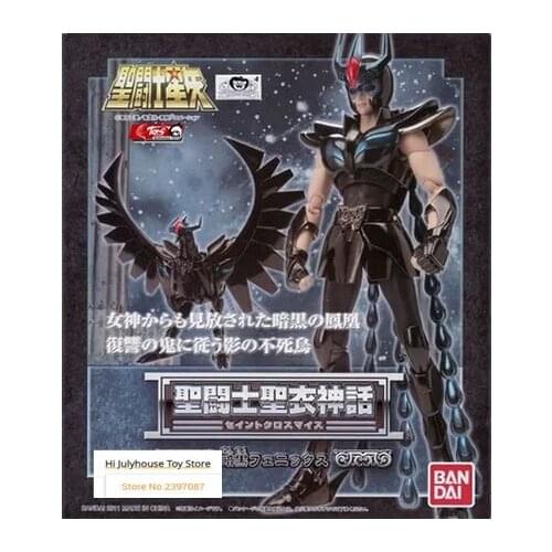 Original Bandai Saint Seiya Saint Cloth the secular bird Dark Black Phoenix Ikki Final Bronze Cloth Saint Cloth EX Figures