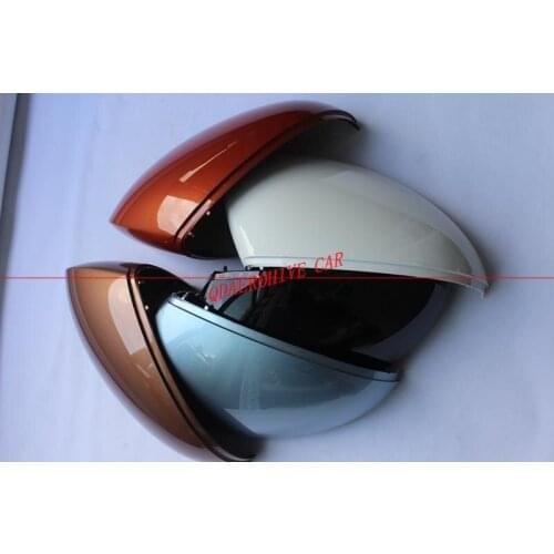 QDAEROHIVE Side Mirror Covers Caps chrome door mirror cover high quality ABS car styling for SkodaYeti