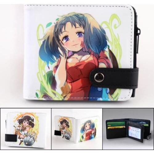 The Seven Deadly Sins Nanatsu No Taizai Purse Q Cute Cartoon Short Button Wallet With Coin Pocket