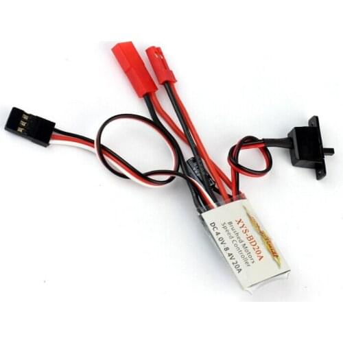 F05615 20A Brushed ESC Car Motor Speed Controller Bothway With brake function For 1/16 1/18 Car Boat