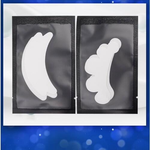 Banana-shaped Flower-shaped Thin Gel Eyelash Patch Flexible Lint Gel Under Special Eye Pad Patch Collagen Hyaluronic Eye Pads