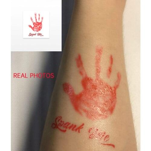 3 OR 5x Spank Me Temporary Tattoos BDSM Sex Game Play Hot Fetish for Master and Slave BDSM Waterproof Sticker