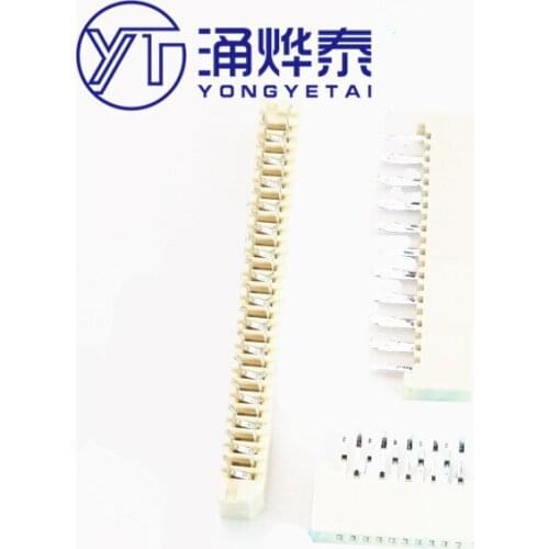 YYT 10PCS 1.0MM single-sided connection cable connector 10P vertical straight 1.0 10P 24P 20P 30P