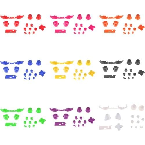 For Xbox One Slim Replacement Full Bumper Trigger Buttons DPad LB RB LT RT Mod Kit For Xbox One Slim Controller Custom Cover