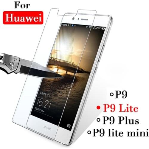Protective glass on the For huawei p9 lite p9lite mini plus p 9 tempered glas screen protector Case tremp safety film light 2.5d