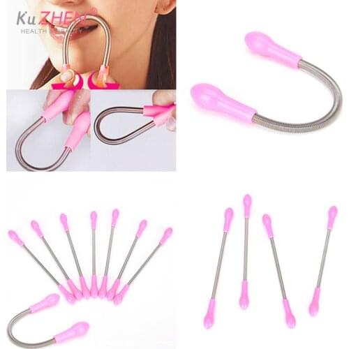 Women Facial Hair Remover Epilator Epistick Depilatory Spring Face Threading Tool Facial Hair Removal Makeup Tools
