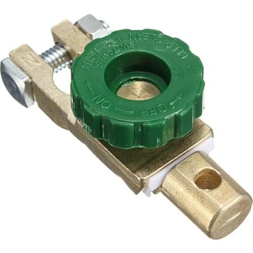 1Pc Car Motorcycle Battery Terminal Link Quick Cut-off Switch Rotary Disconnect Isolator Protector Battery car accessories