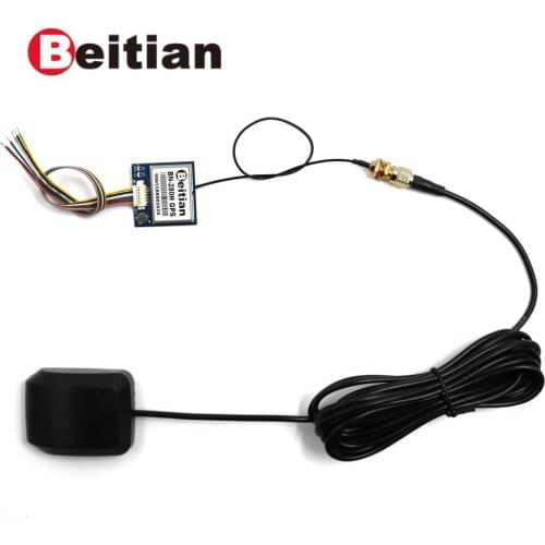 BEITIAN GNSS RS-232 NMEA-0183 GPS GLONASS Dual module with external GLONASS GPS antenna 4M FLASH BN-280H